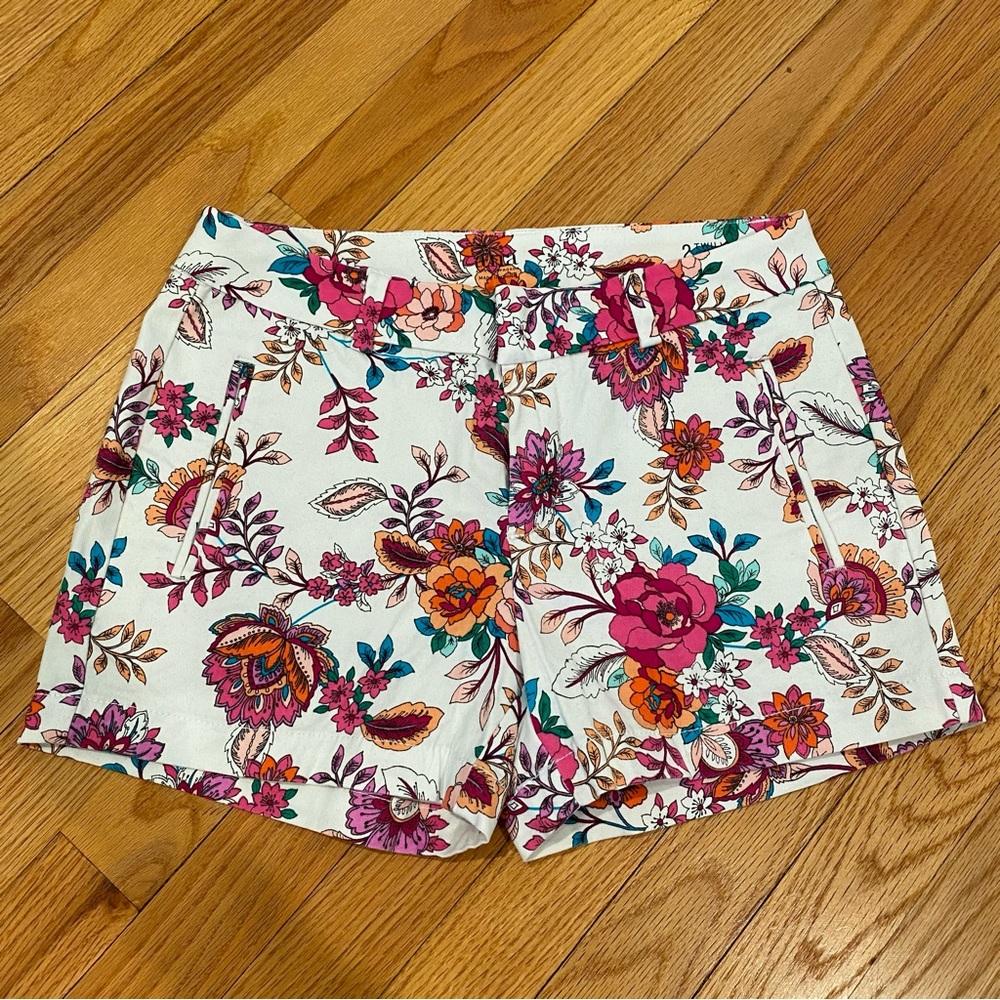 Floral Chino Shorts